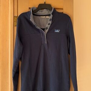 LL Bean Quarter Button Up